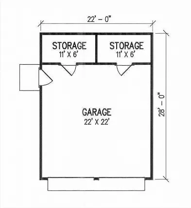 Optional Garage Plan